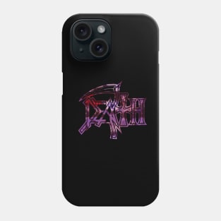 purple metal Phone Case