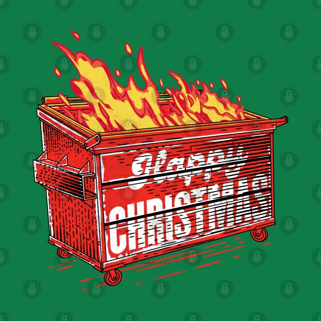 Happy Dumpster Christmas by technofaze