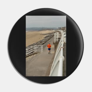 Jog Before Lunch - Aberavon Beach - 2011 Pin