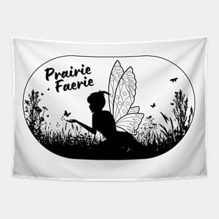 Prairie Faerie Oval Tapestry