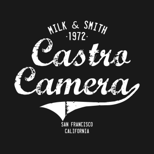 Team Rainbow LGBT Castro Camera. Milk & Smith T-Shirt