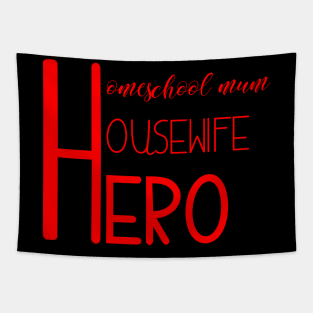 homeschool mum  housewife hero Tapestry