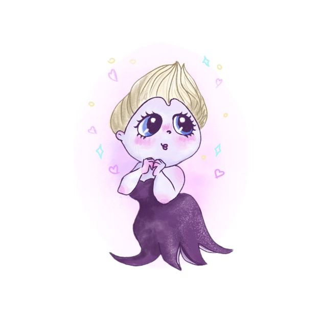 Cute Ursula by ArtInPi