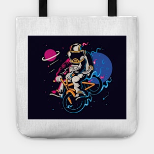 Space Bicycle Tote