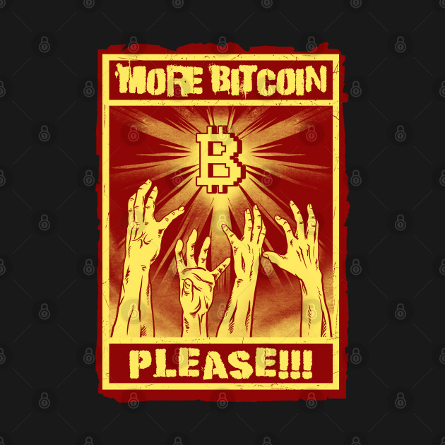 Discover rich zombies - Bitcoin Crypto - T-Shirt