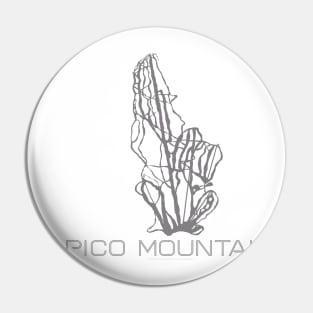 Pico Mountain Resort 3D Pin