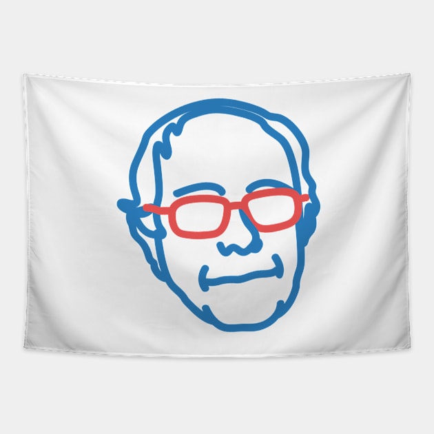 Feel The Bern Tapestry by Kyle O'Briant