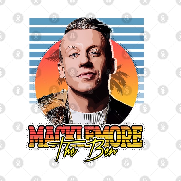 Retro Macklemore // The Ben style Flyer Vintage by Now and Forever