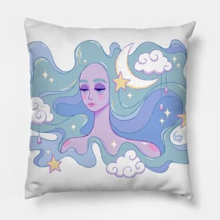 Lunar Woman Pillow