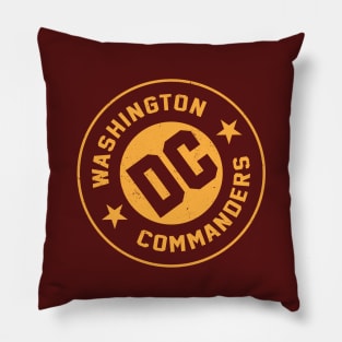 Washington DC Commanders 2 by Buck Tee Pillow