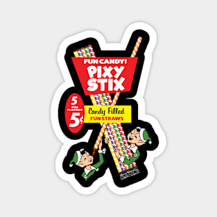Pixy Stix - Candy Magnet