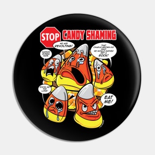 Stop Candy Shaming Pin