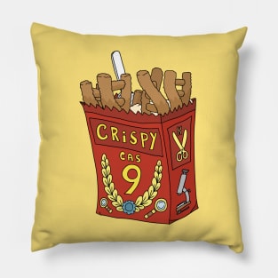 Crispy cas 9 DNA brain food. Pillow