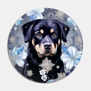 Rottweiler Pattern Pin