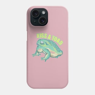 Kiss a toad Phone Case