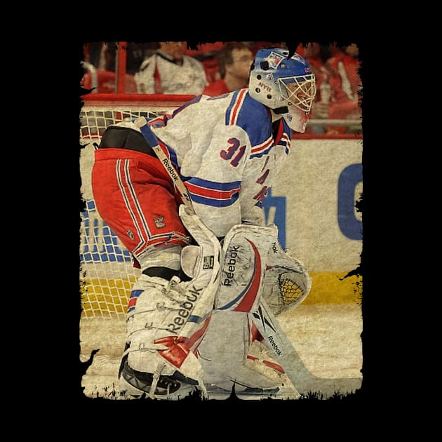 Alex Auld, 2010 in New York Rangers (2. 53 GAA) by Momogi Project