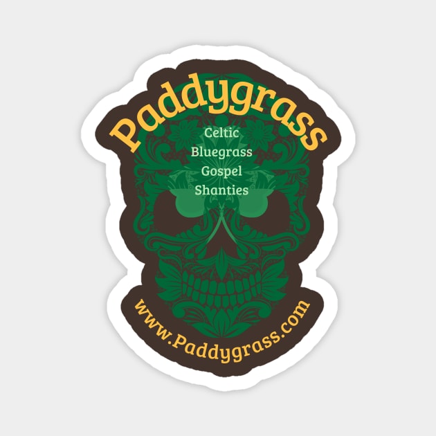 Paddygrass Celtic Skull Magnet by Paddygrass Band