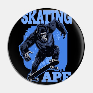 Ape Skating 92005 Pin