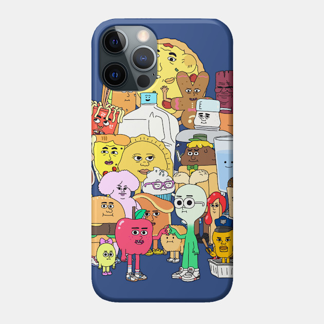 The Apple and Onion Gang - Apple And Onion - Phone Case