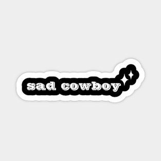 sad cowboy Magnet