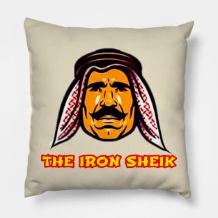 Iron sheik t-shirt Pillow