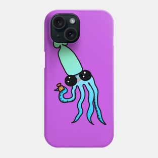 Sunscreen Squid Phone Case