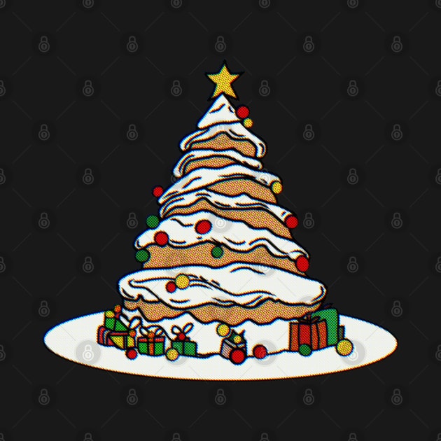 Festive Christmas Cake by ROLLIE MC SCROLLIE