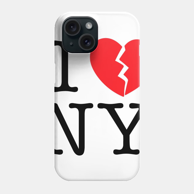 I </3 NY Phone Case by theartofpablo