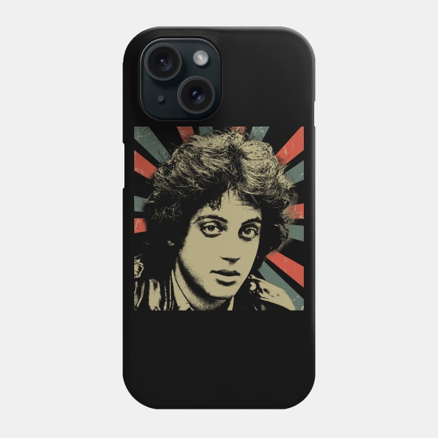 Billy Joel || Vintage Art Design || Exclusive Art Phone Case by Setipixel