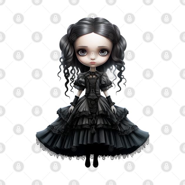 Cute Gothic Girl by Sarahmw
