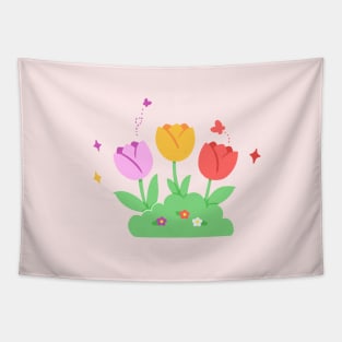 Tulips Tapestry