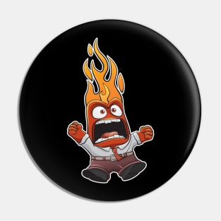 Anger T-shit Pin