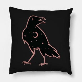 Matthew the Raven Pillow