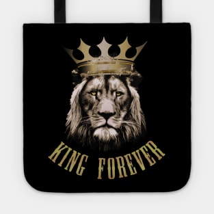 Lion King Vector Design, King Forever Tote