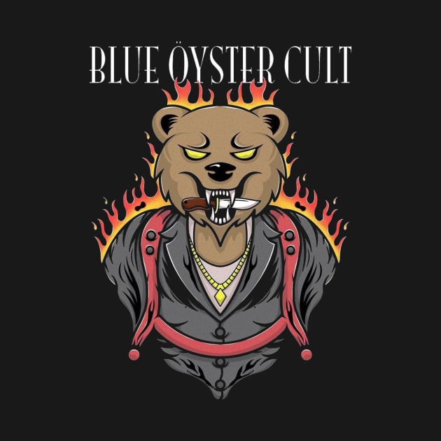 Blue oyster cult bear by PROALITY PROJECT