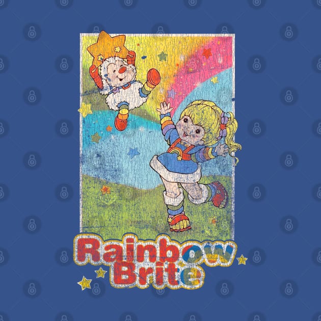 Vintage Rainbow Brite Distressed by Tangan Pengharapan