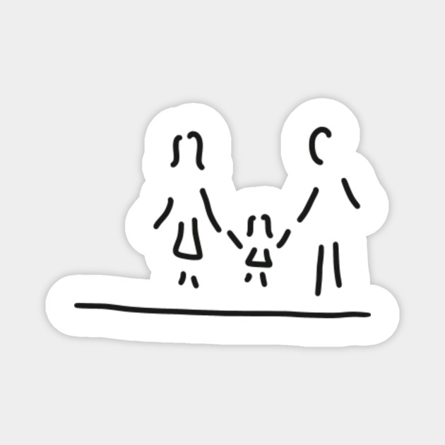 Family Mother Father Daughter Child Daughter Magnet Teepublic Au