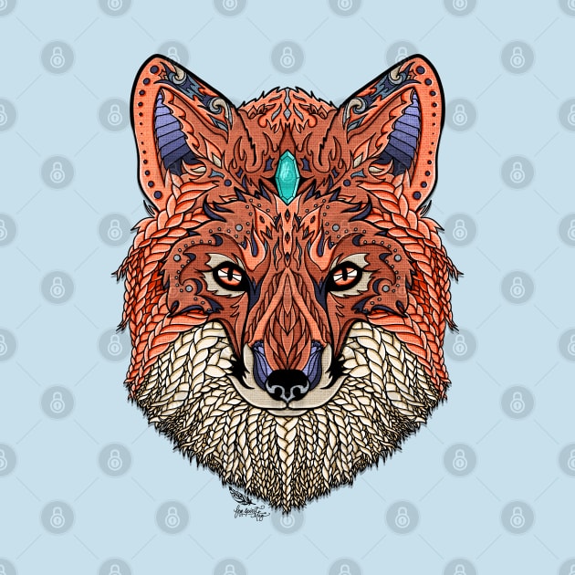 Fox Totem, Spirit Animal Art by FreeSpiritMeg