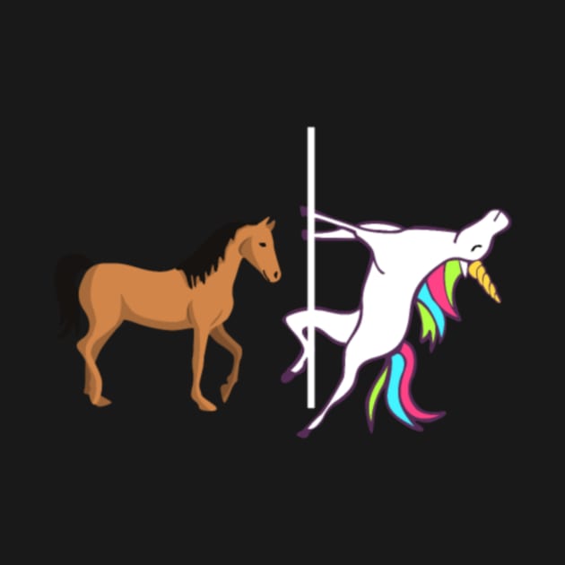 Horse Unicorn by Kink4on