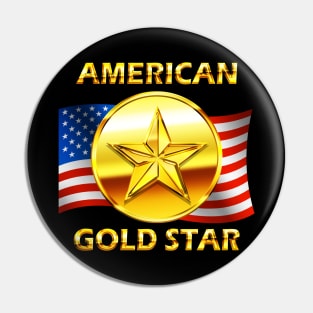 American Gold Star Pin