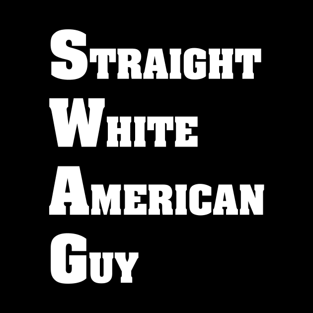 STRAIGHT WHITE AMERICAN GUY by TheCosmicTradingPost