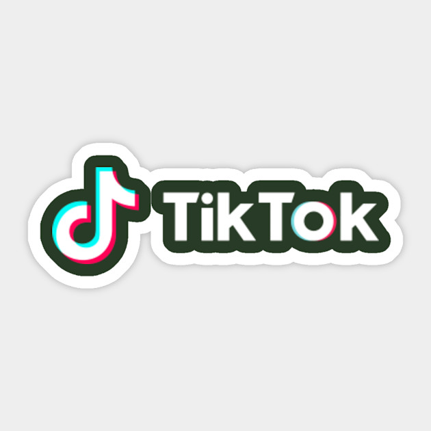 Tiktok Merchandise Love Instagram Fun Cute Logo Music App Sticker Teepublic Au