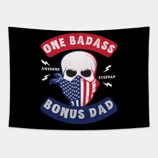 One Badass Bonus Dad Tapestry