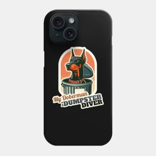 Trashman Doberman Phone Case