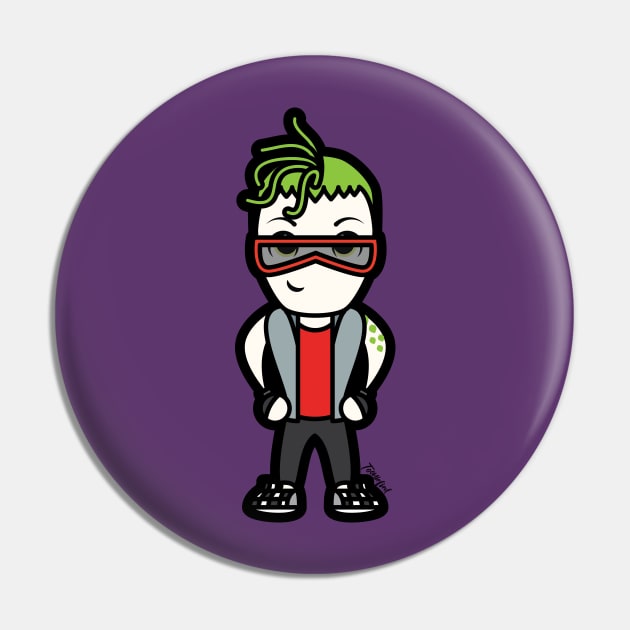 Deuce Gorgon Tooniefied Pin by Tooniefied