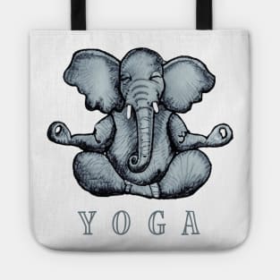 Yoga Elephant Tote