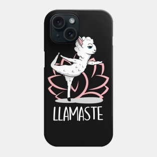 Llamaste Yoga Alpaca Phone Case