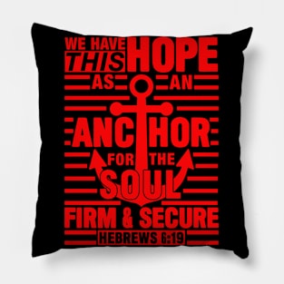 Hebrews 6:19 Pillow