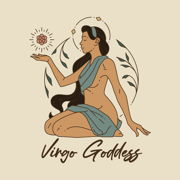 Virgo Goddess by Garden Avenue Designs