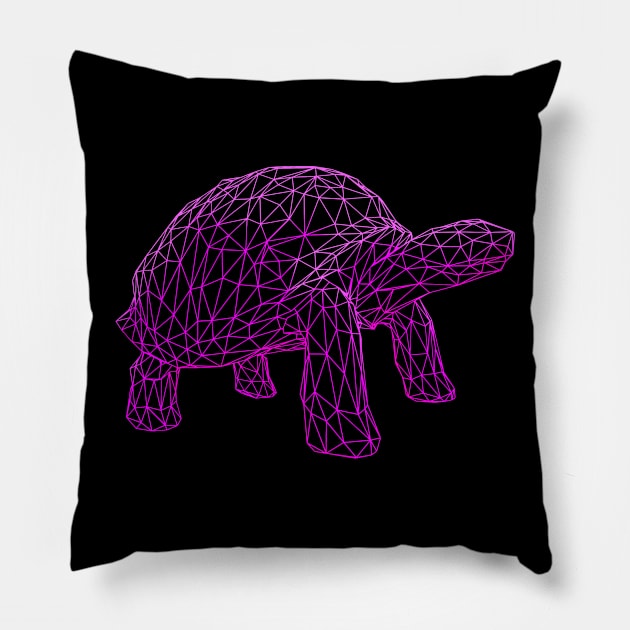 The Tortoise and the T-Shirt Pillow by Modest_Mouser